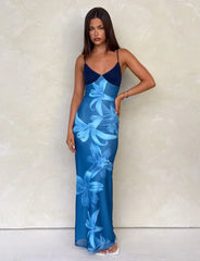 ALAINA DRESS - BLUE ORCHID