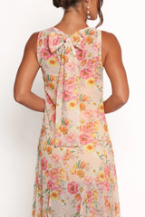 Keani Maxi Dress - Peony