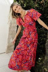 Palmer Tiered Maxi Dress | Multi Floral