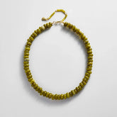 Joyce Semi-Precious Beaded Necklace - Olive