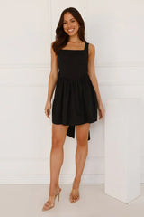 Daydreaming In Paris Mini Dress Black