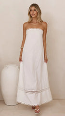 Sandra Maxi Dress - White