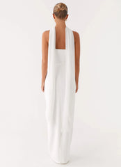 Libra Maxi Dress - White