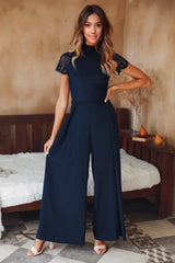 Better Than Before Jumpsuit Navy