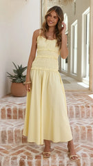 Vida Maxi Dress - Yellow
