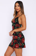 Velvet Charm Mini Dress